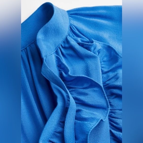 COPY - BNWT H&M Voluminous Ruffle-Trimmed Dress - Picture 2 of 5